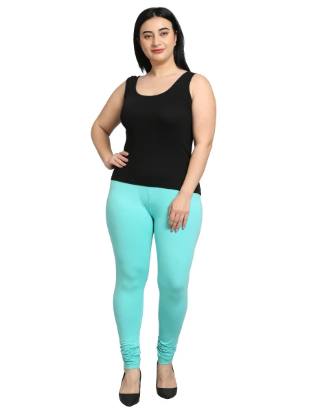 GreyP Western Wear Legging (Blue, Solid)