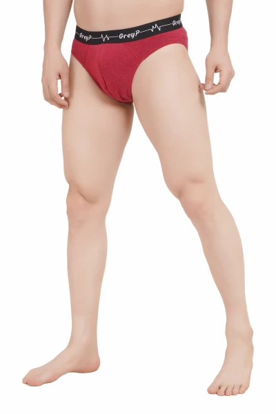 Men’s Cotton Brief Underwear | Soft & Breathable Fabric | Comfortable Fit with Support | Tag