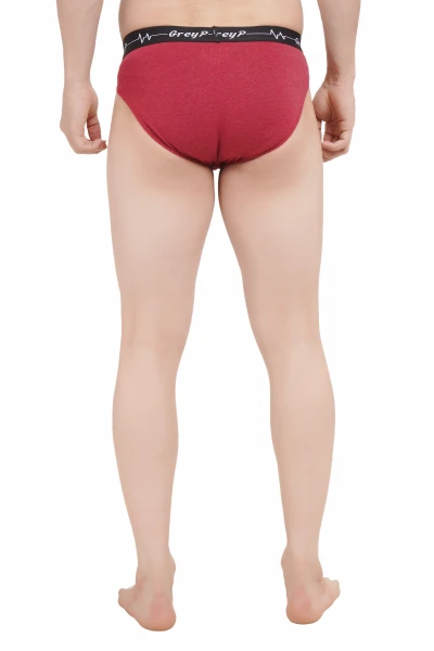 Men’s Cotton Brief Underwear | Soft & Breathable Fabric | Comfortable Fit with Support | Tag