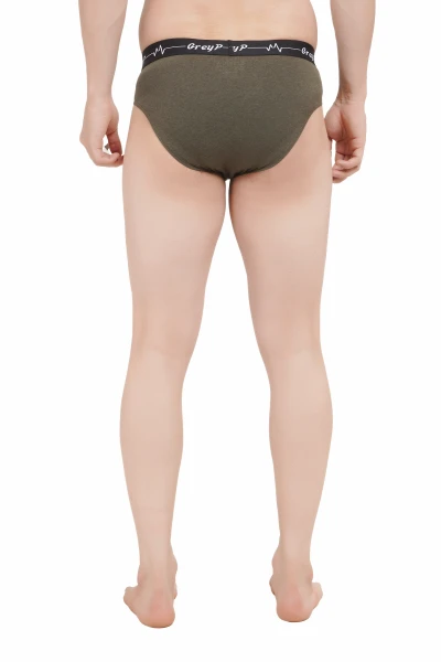 Men’s Cotton Brief Underwear | Soft & Breathable Fabric | Comfortable Fit with Support | Tag