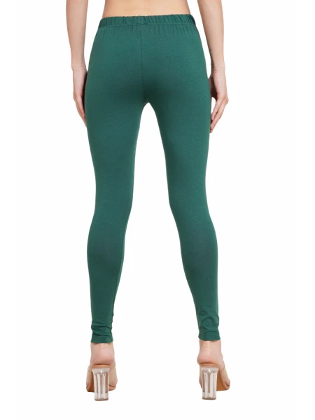 GreyP - Cotton Fabric Skinny Fit Wrinkle-Free Leggings for Women