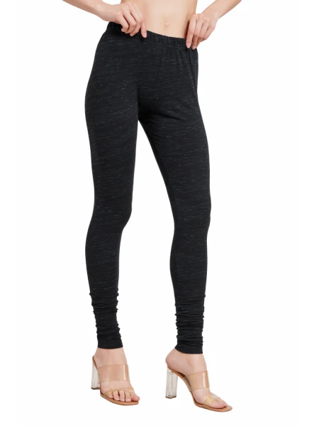 GreyP - Cotton Fabric Skinny Fit Wrinkle-Free Leggings for Women