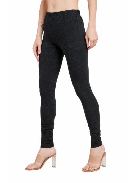 GreyP - Cotton Fabric Skinny Fit Wrinkle-Free Leggings for Women